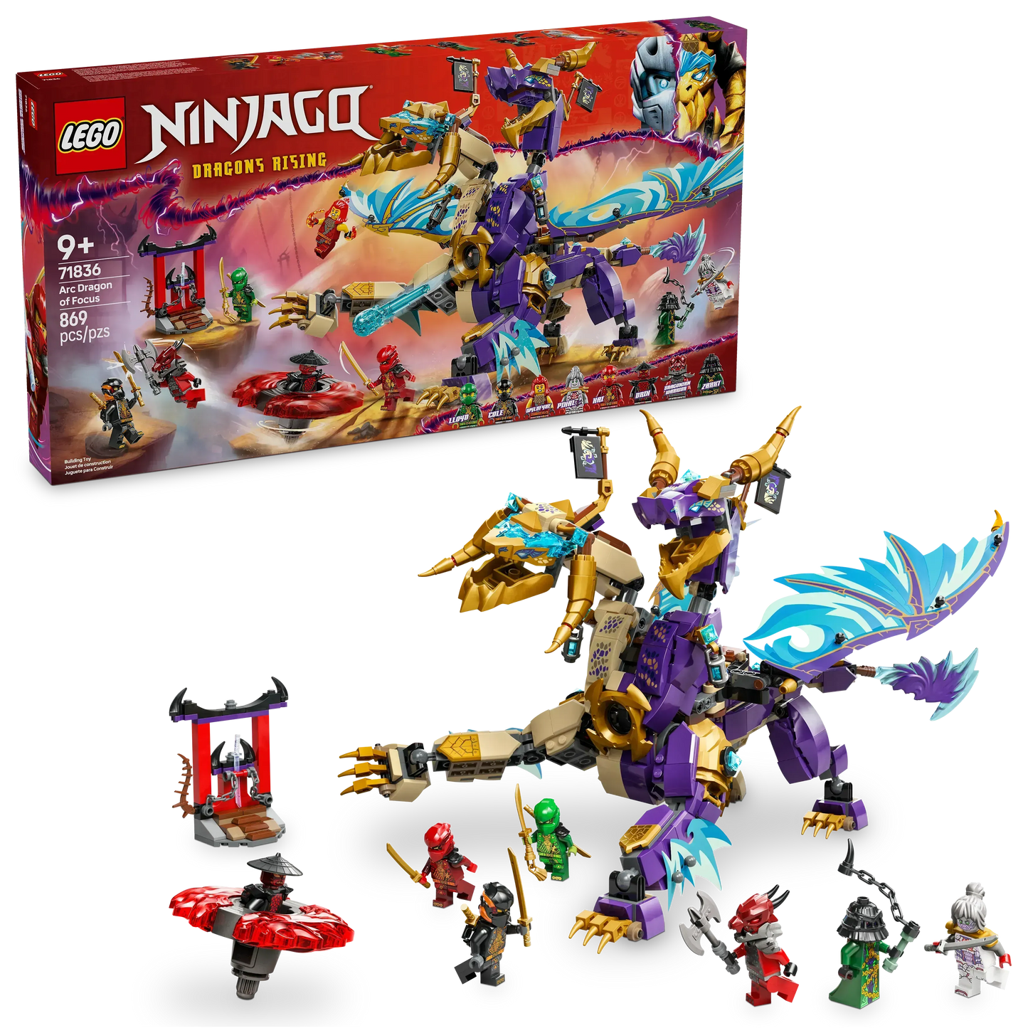 LEGO Bogendrache der Konzentration 71836 Ninjago