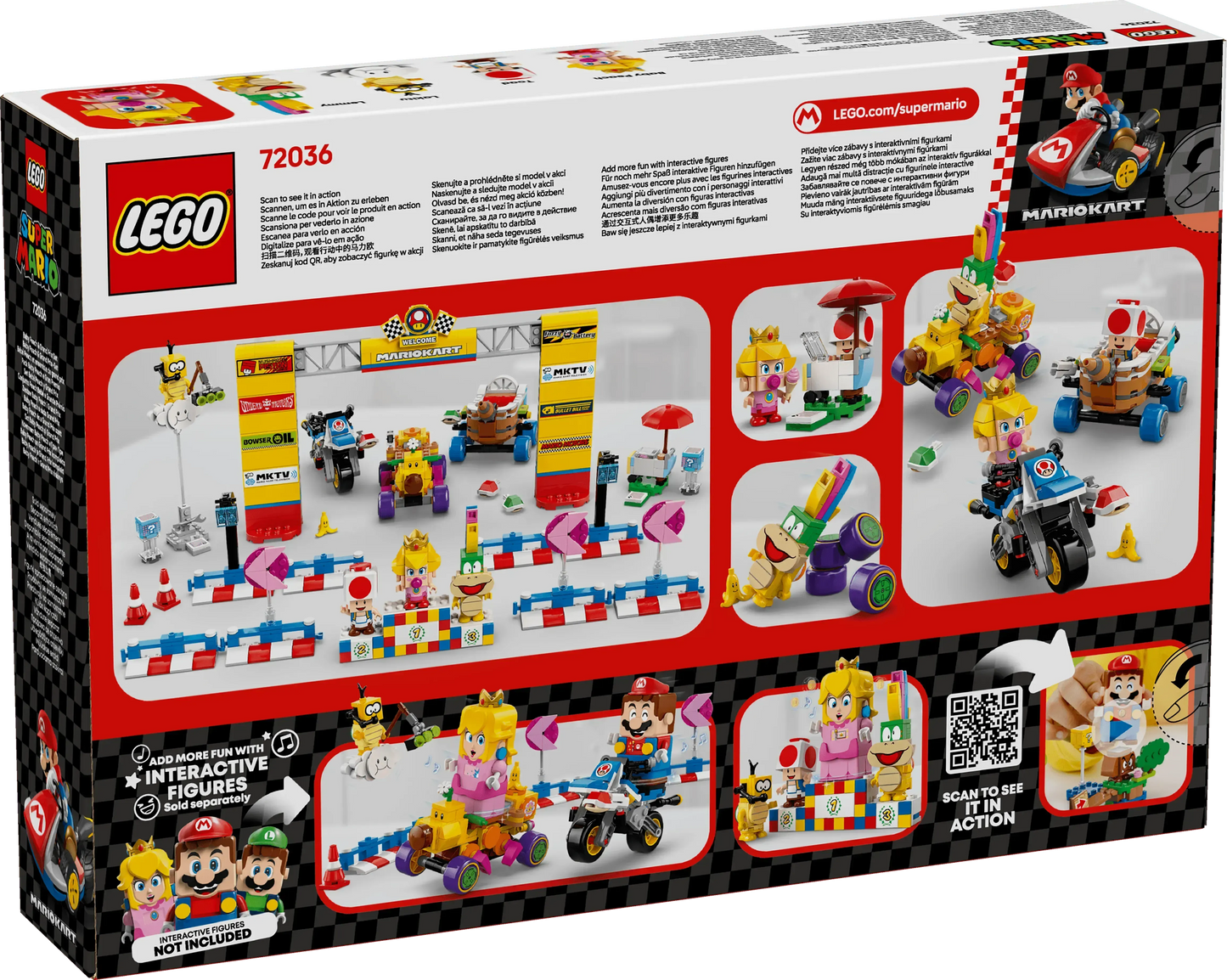 LEGO Mario Kart – Baby Peach & Grand Prix Set 72036 SuperMario (Delivery: January 2025)