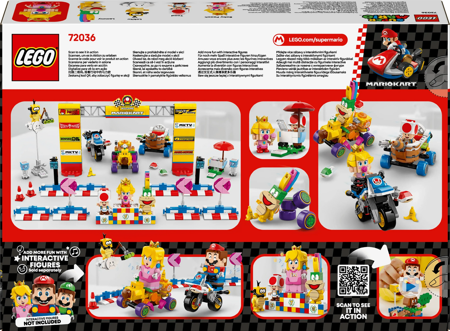 LEGO Mario Kart – Baby Peach & Grand Prix Set 72036 SuperMario (Delivery: January 2025)