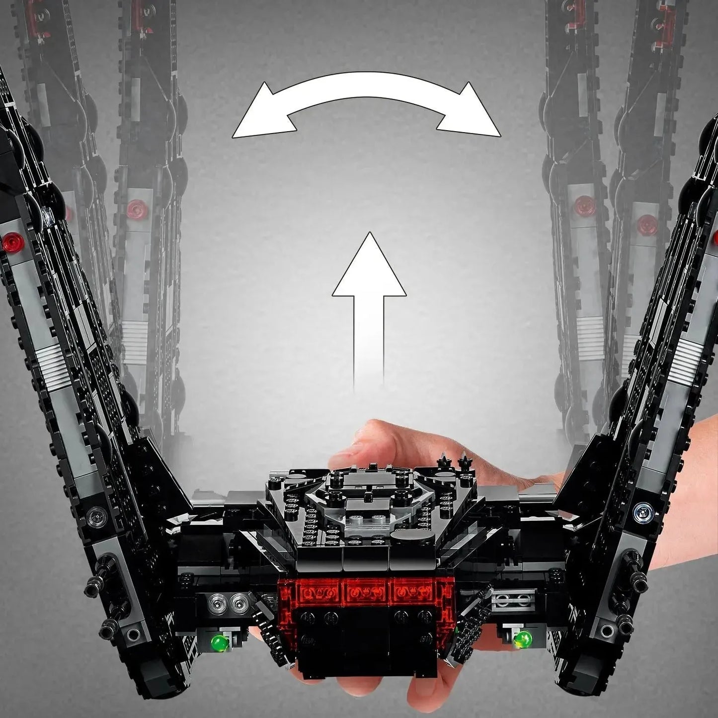 LEGO Kylo Ren's Shuttle including Kylo Ren, Pryde, Sith, Troopers and Knights 75256 StarWars