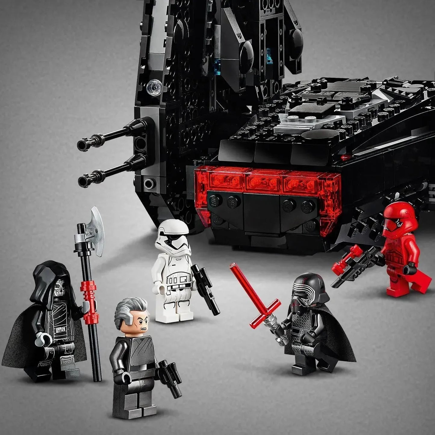 LEGO Kylo Ren's Shuttle including Kylo Ren, Pryde, Sith, Troopers and Knights 75256 StarWars