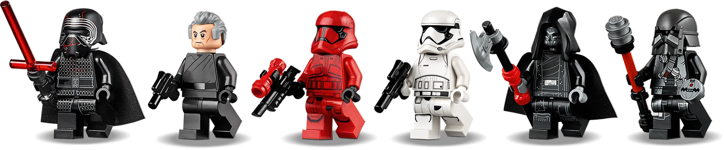 LEGO Kylo Ren's Shuttle including Kylo Ren, Pryde, Sith, Troopers and Knights 75256 StarWars