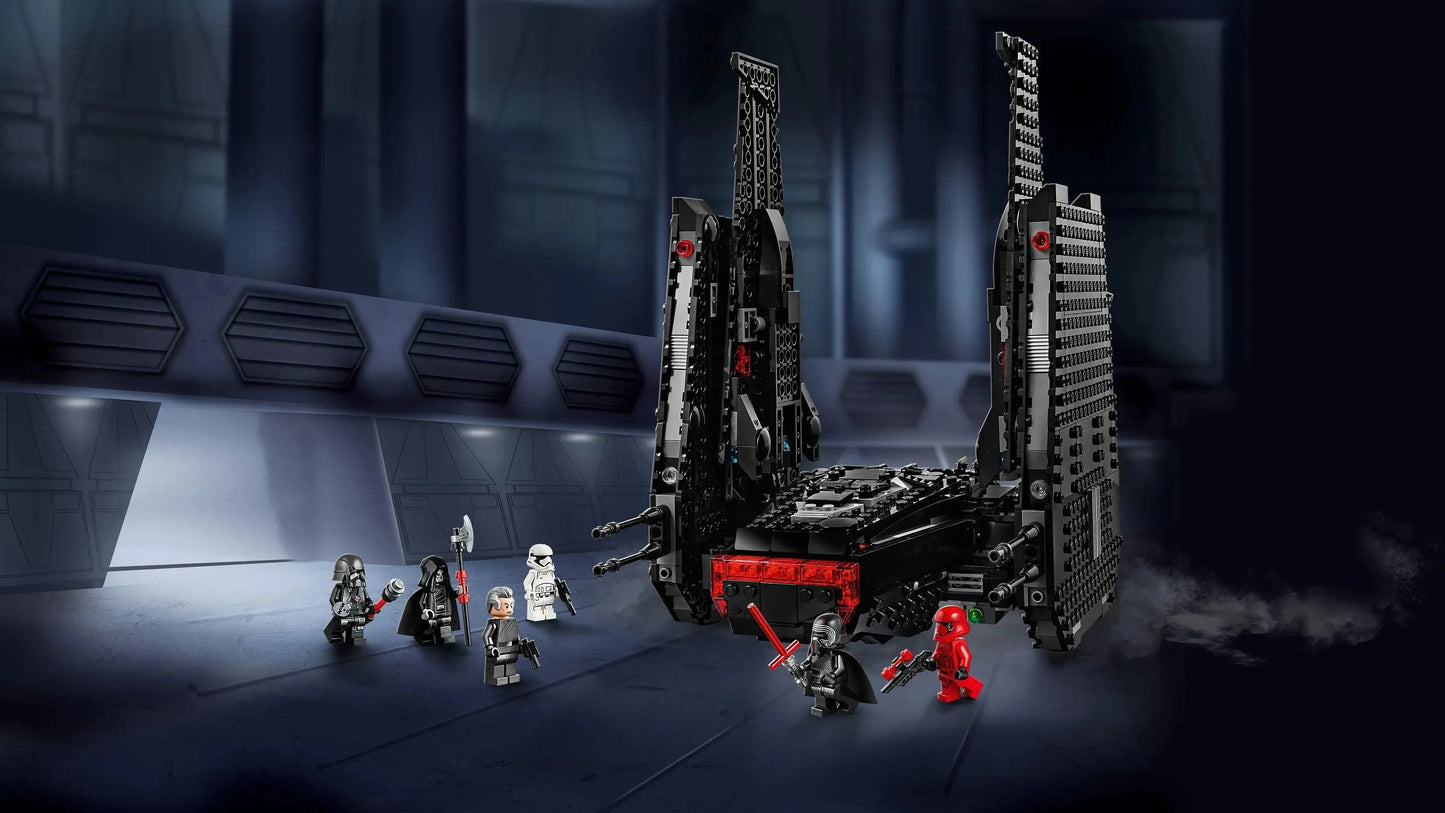 LEGO Kylo Ren's Shuttle including Kylo Ren, Pryde, Sith, Troopers and Knights 75256 StarWars