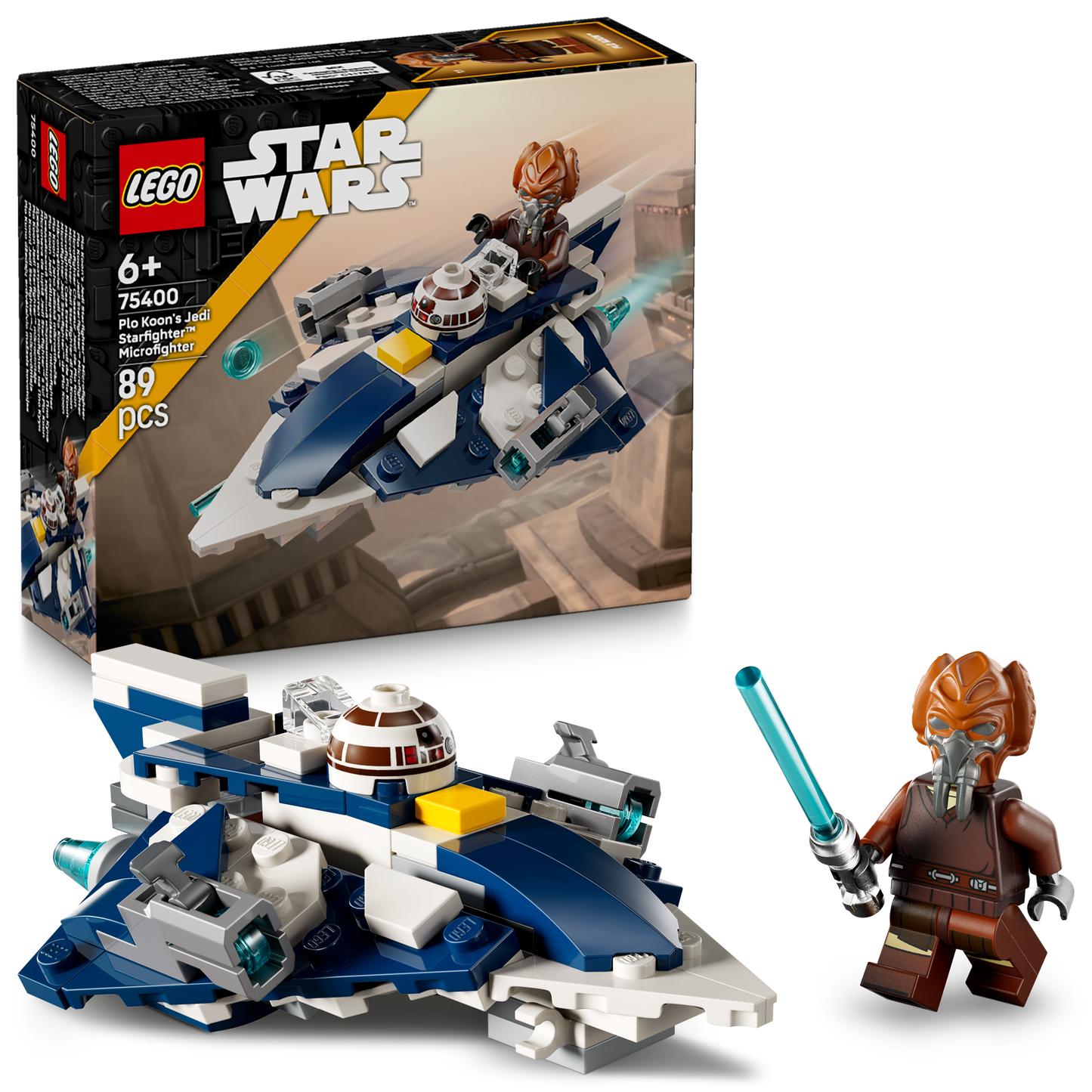 LEGO Plo Koons Jedi Starfighter⢠microfighter 75400 StarWars