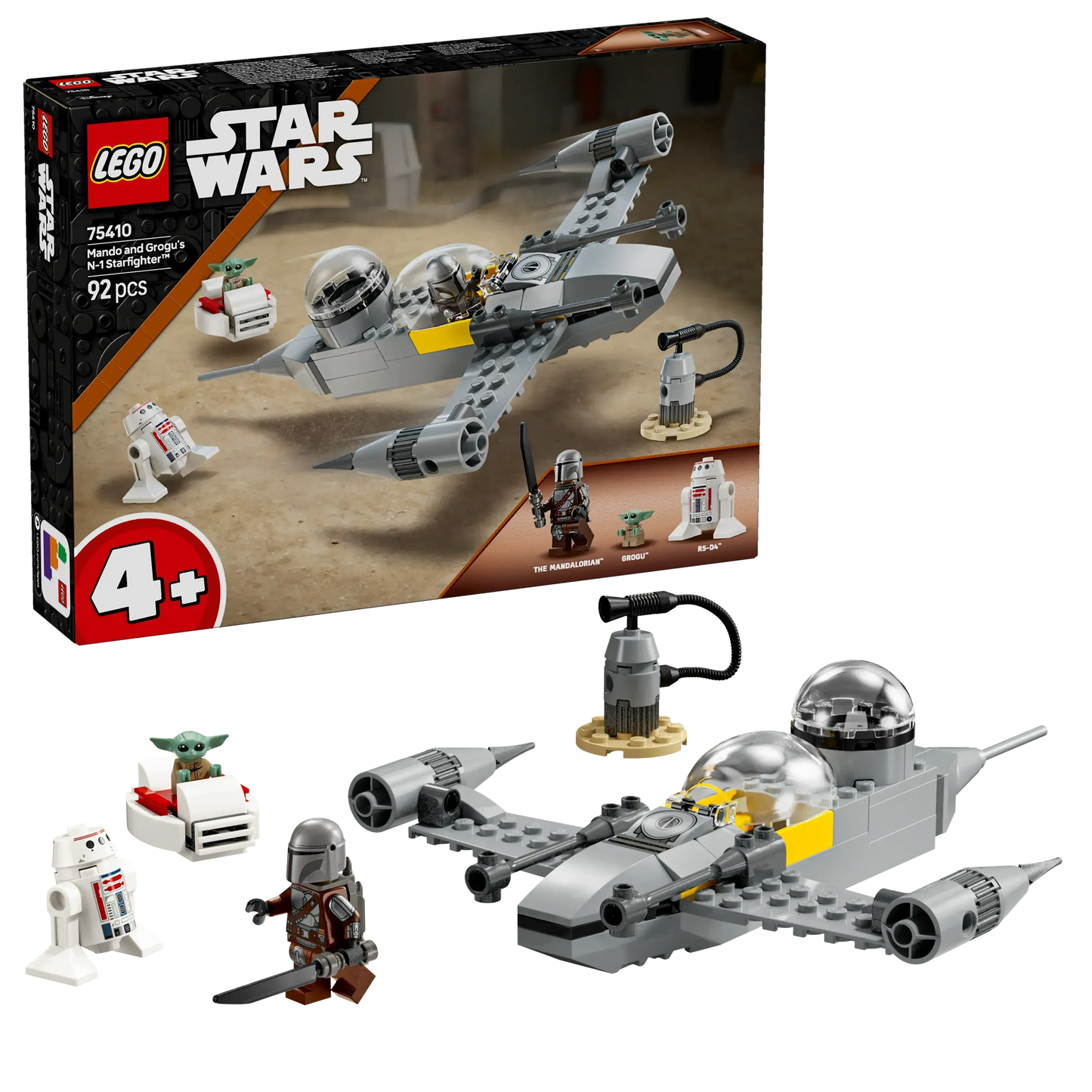 LEGO Mando and Grogu's N-1 Starfighter 75410 StarWars (Pre-Order: January 2025)