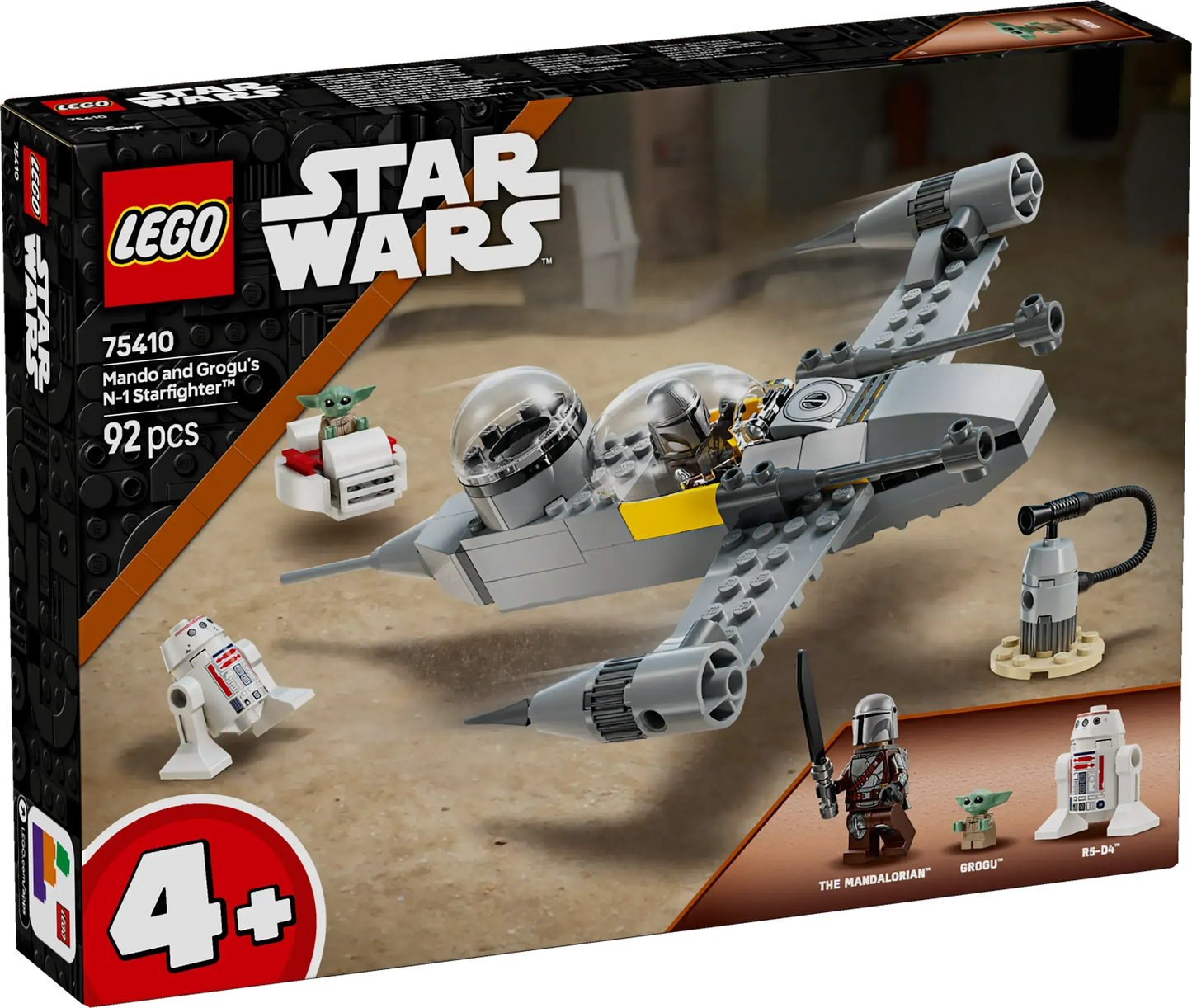 LEGO Mando and Grogu's N-1 Starfighter 75410 StarWars (Pre-Order: January 2025)