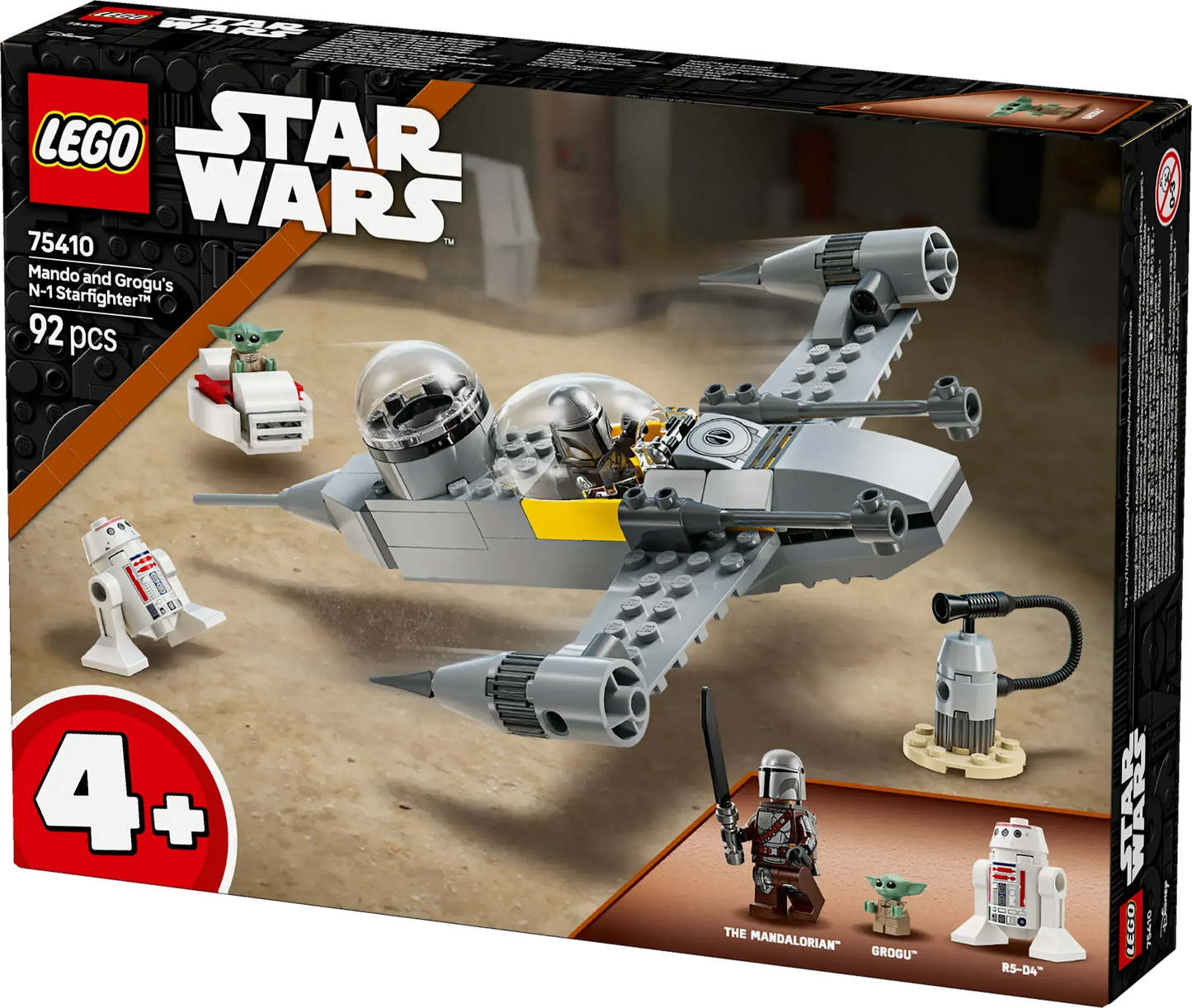 LEGO Mando and Grogu's N-1 Starfighter 75410 StarWars (Pre-Order: January 2025)