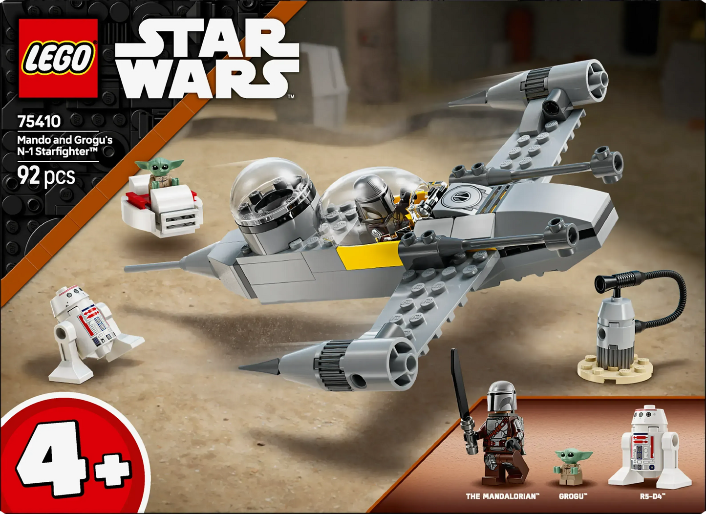 LEGO Mando and Grogu's N-1 Starfighter 75410 StarWars (Pre-Order: January 2025)