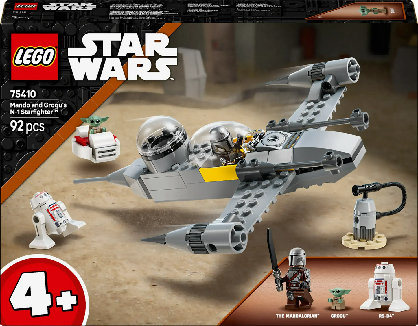LEGO Mando and Grogu's N-1 Starfighter 75410 StarWars (Pre-Order: January 2025)