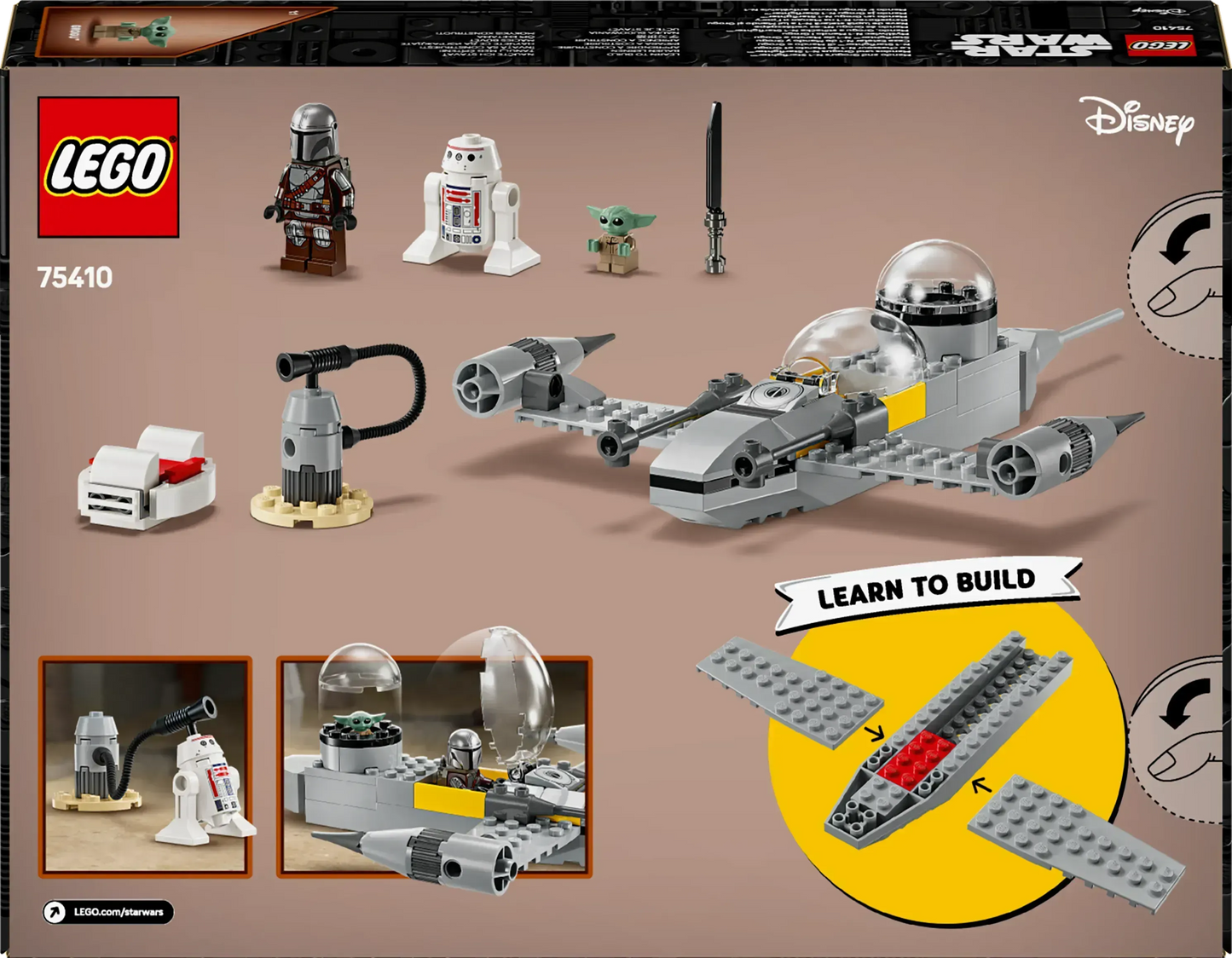 LEGO Mando and Grogu's N-1 Starfighter 75410 StarWars (Pre-Order: January 2025)