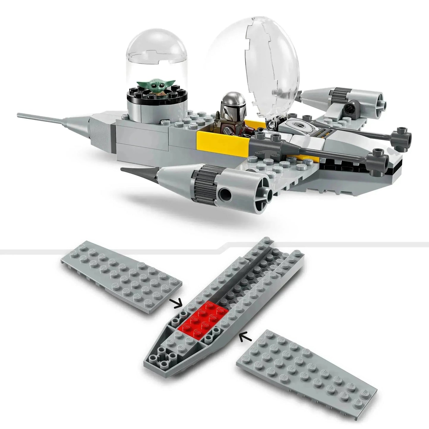 LEGO Mando and Grogu's N-1 Starfighter 75410 StarWars (Pre-Order: January 2025)