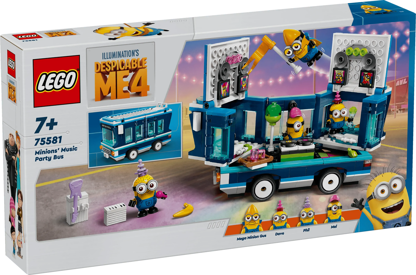 LEGO Minions Musical Party Bus 75581 Minions