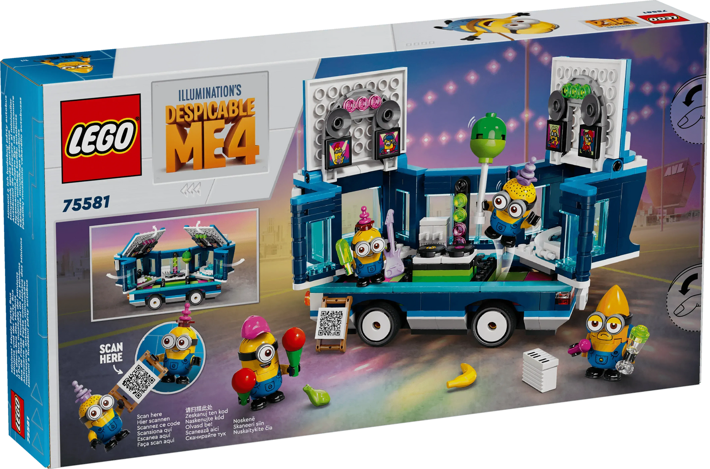 LEGO Minions Musical Party Bus 75581 Minions