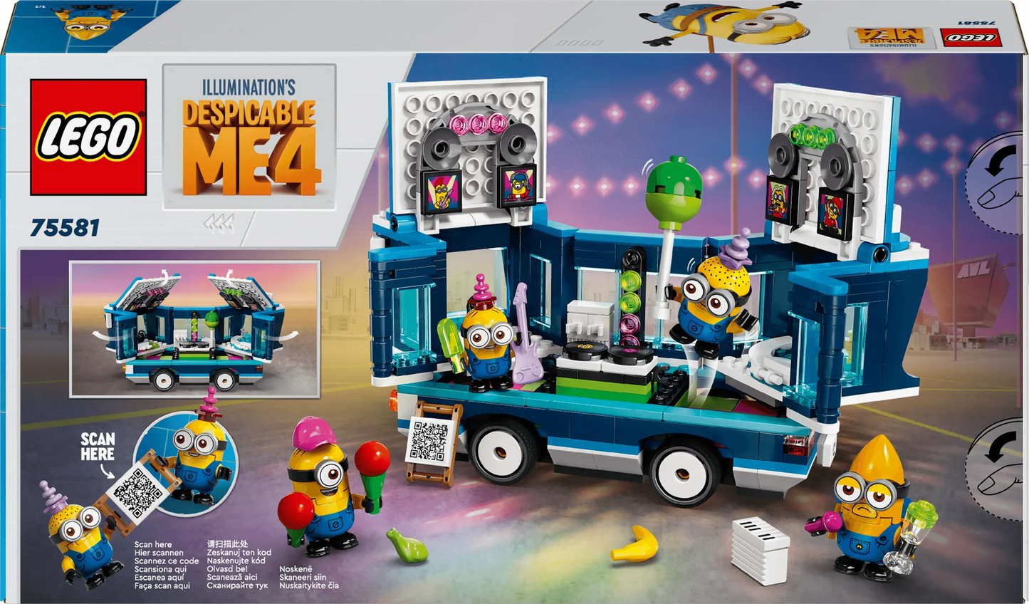 LEGO Minions Musical Party Bus 75581 Minions