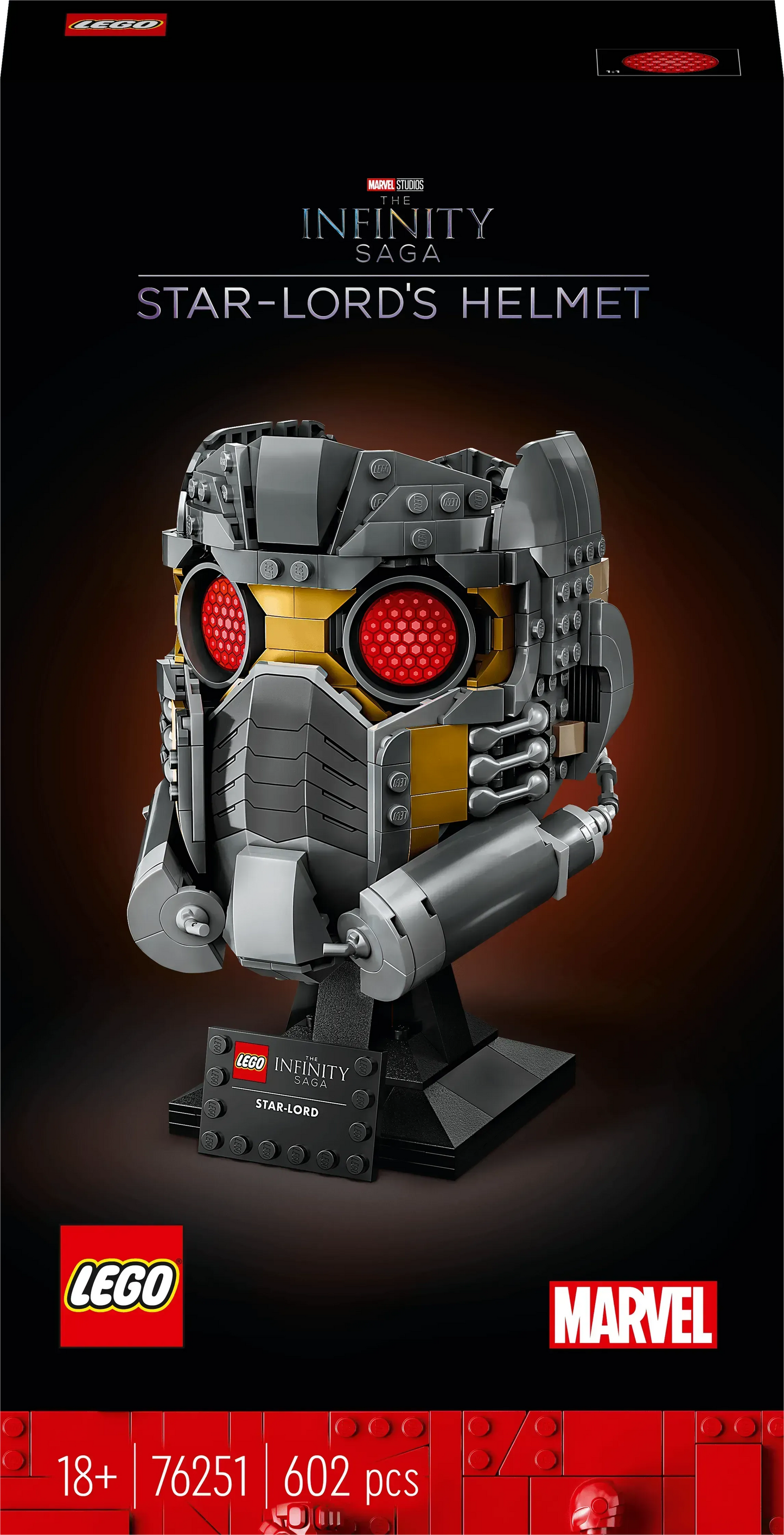 LEGO Star-Lord's helmet 76251 Marvel