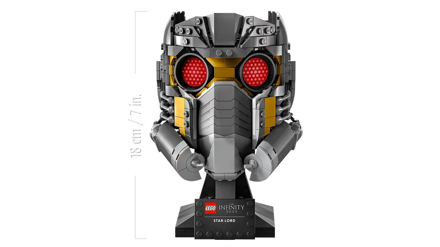 LEGO Star-Lord's helmet 76251 Marvel