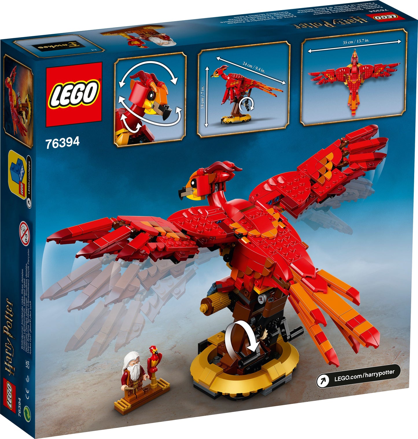 LEGO Felix, Dumbledore's Phoenix 76394 Harry Potter