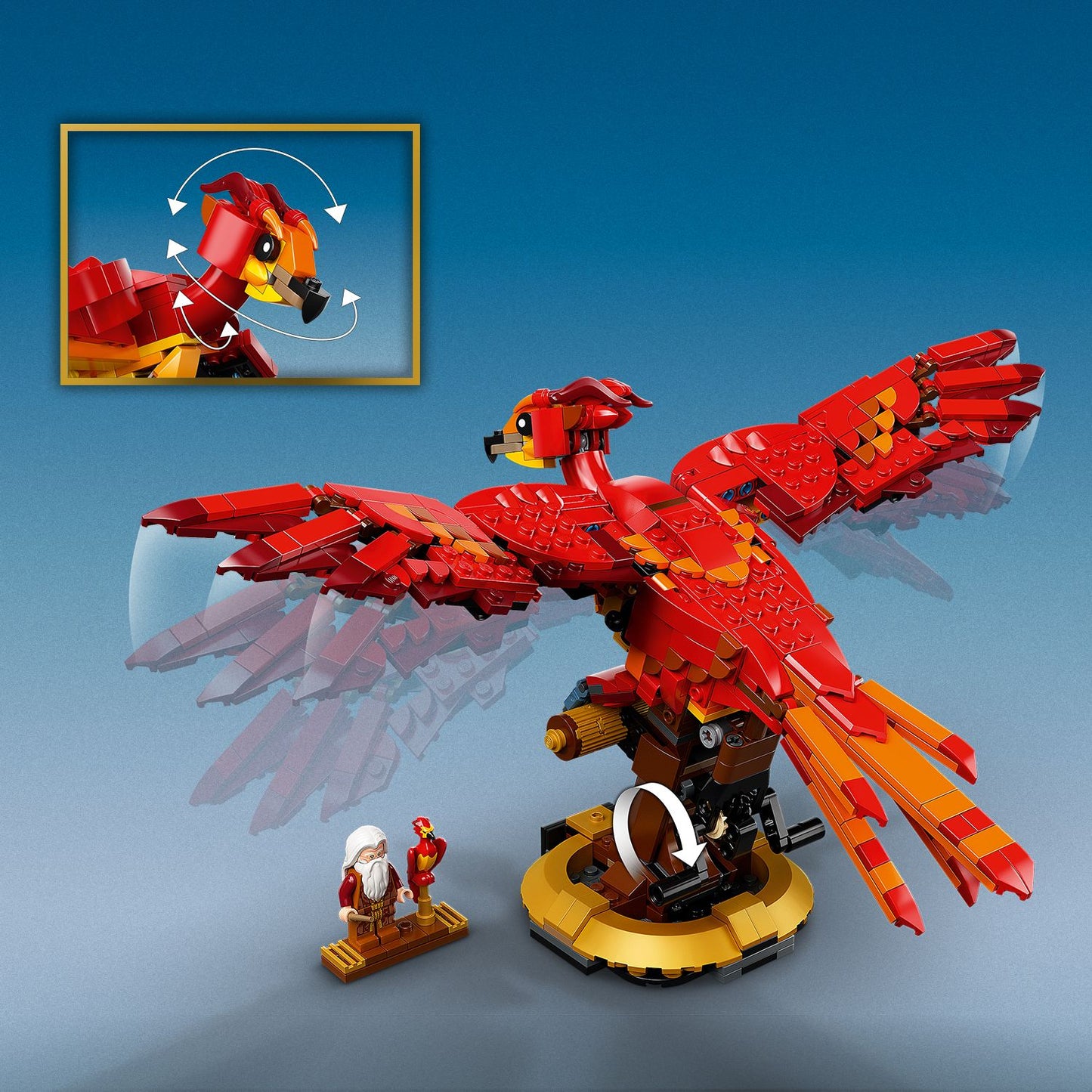 LEGO Felix, Dumbledore's Phoenix 76394 Harry Potter