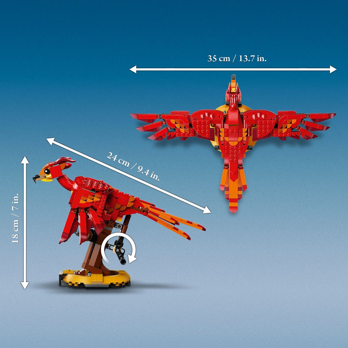 LEGO Felix, Dumbledore's Phoenix 76394 Harry Potter