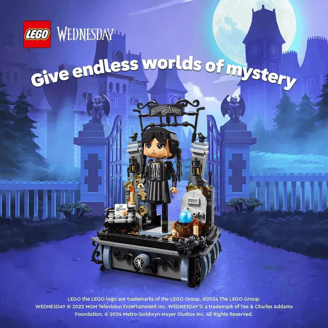 LEGO Wednesday Addams Figur 76780 Mittwoch
