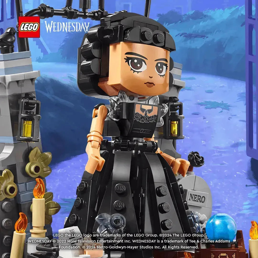 LEGO Wednesday Addams Figur 76780 Mittwoch
