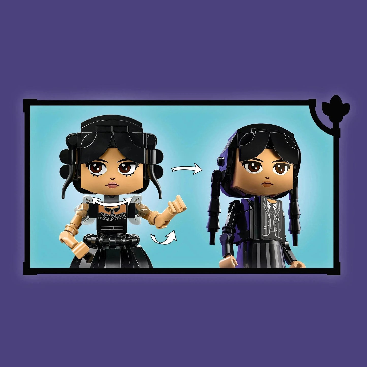 LEGO Wednesday Addams Figur 76780 Mittwoch