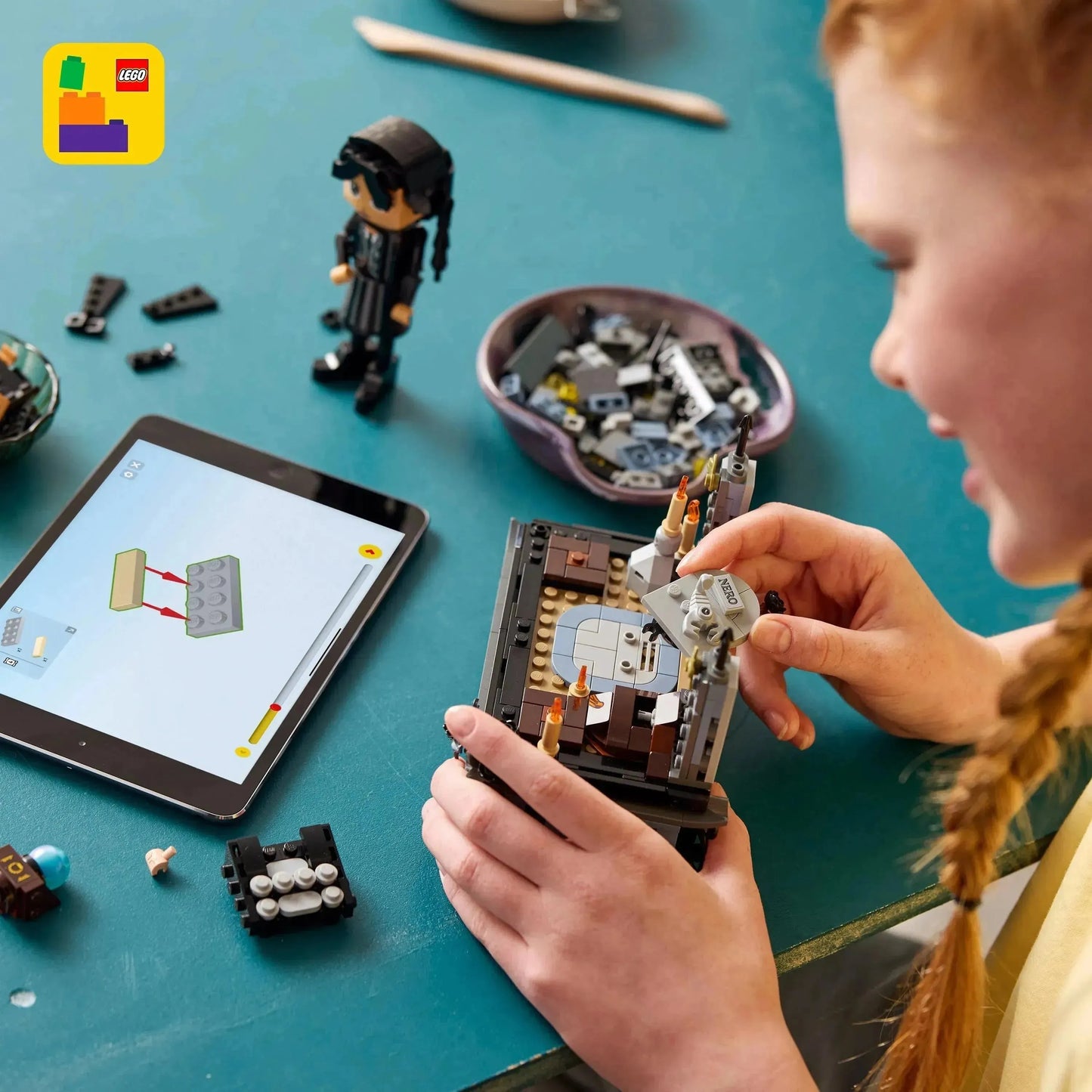 LEGO Wednesday Addams Figur 76780 Mittwoch