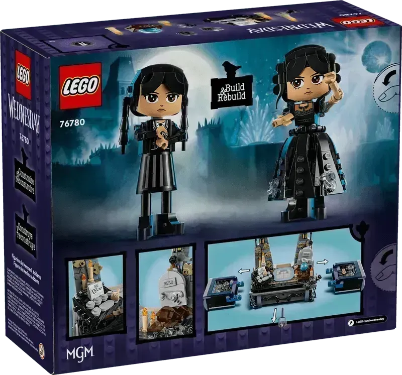 LEGO Wednesday Addams Figur 76780 Mittwoch