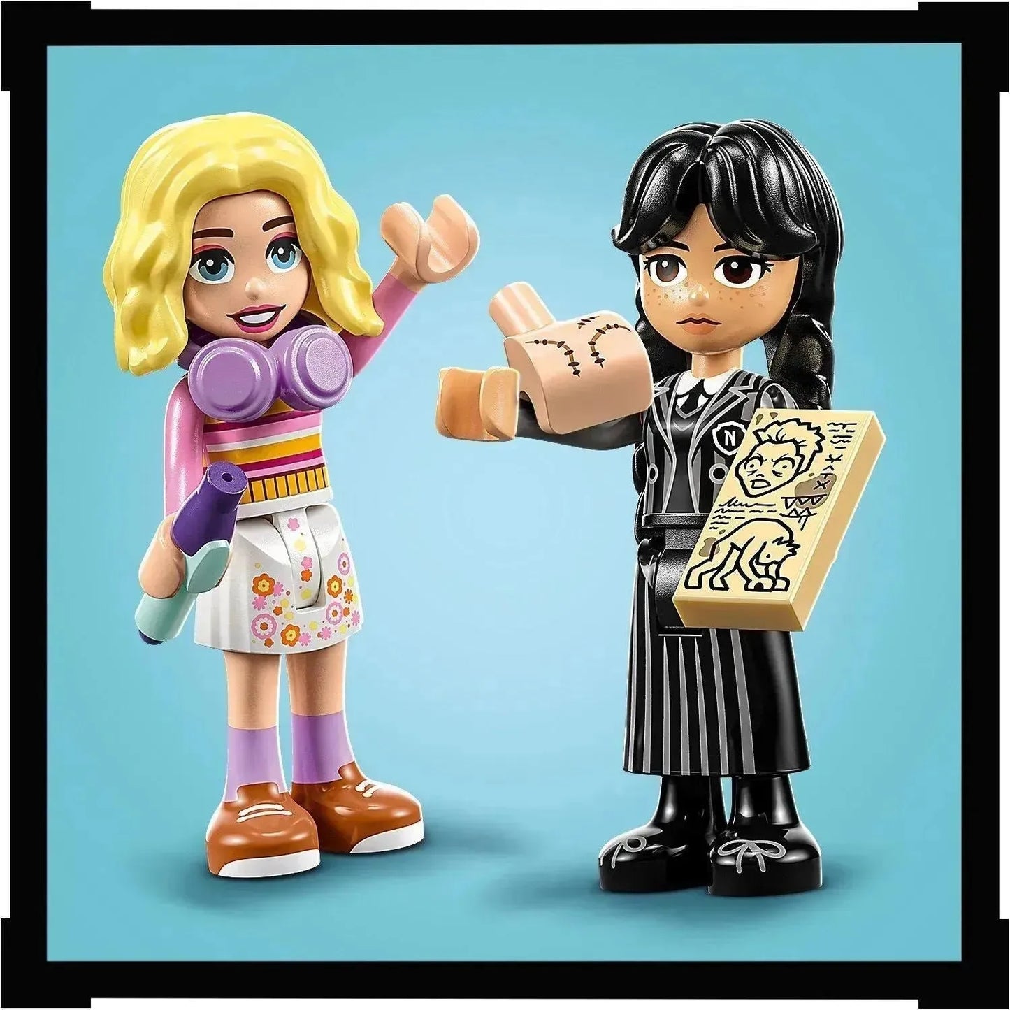 LEGO Wednesday and Enid's room 76781 Wednesday