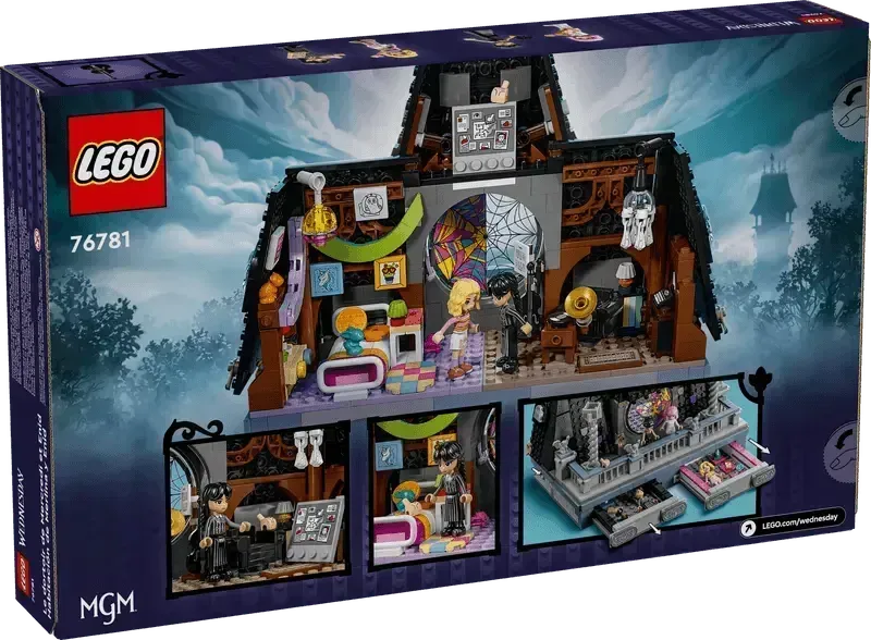 LEGO Mittwoch und Enids Zimmer 76781 Mittwoch