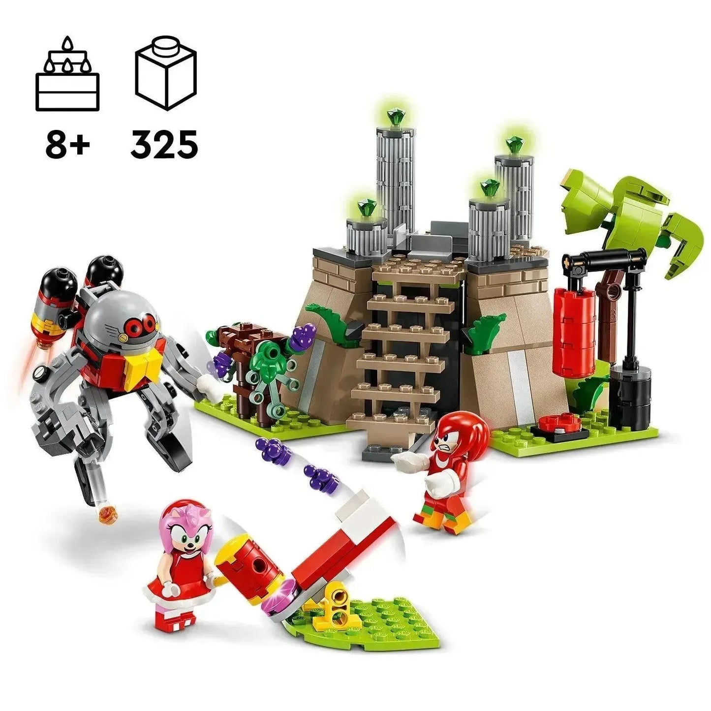 LEGO Knuckles and the Master Emerald Temple 76998 Sonic