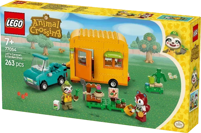 LEGO 77054 Leif's Caravan & tuinwinkel
