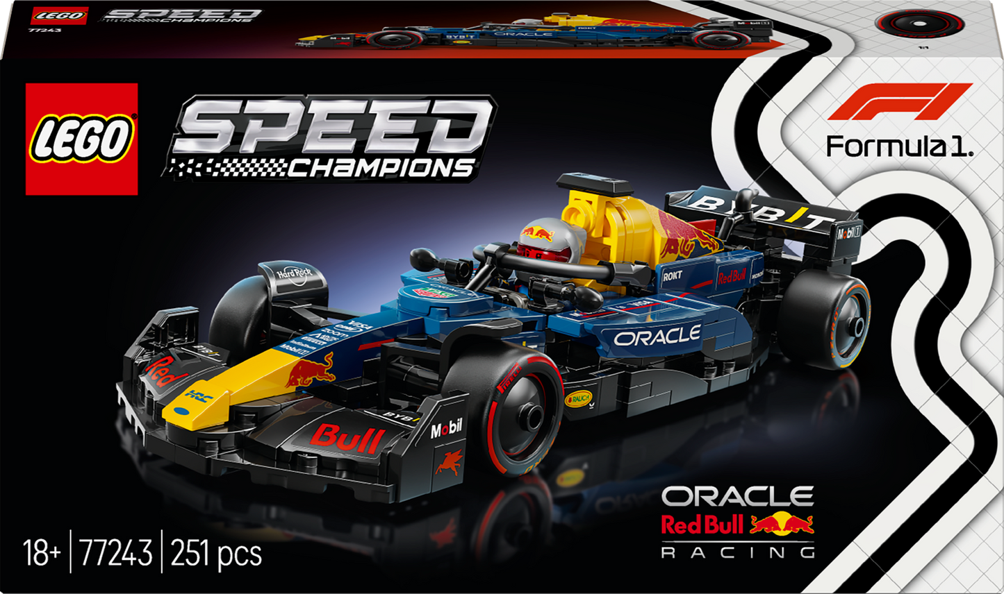 LEGO Red Bull Racing F 1 Formula Max Verstappen 77243 Speedchampions (Delivery: March 1, 2025)