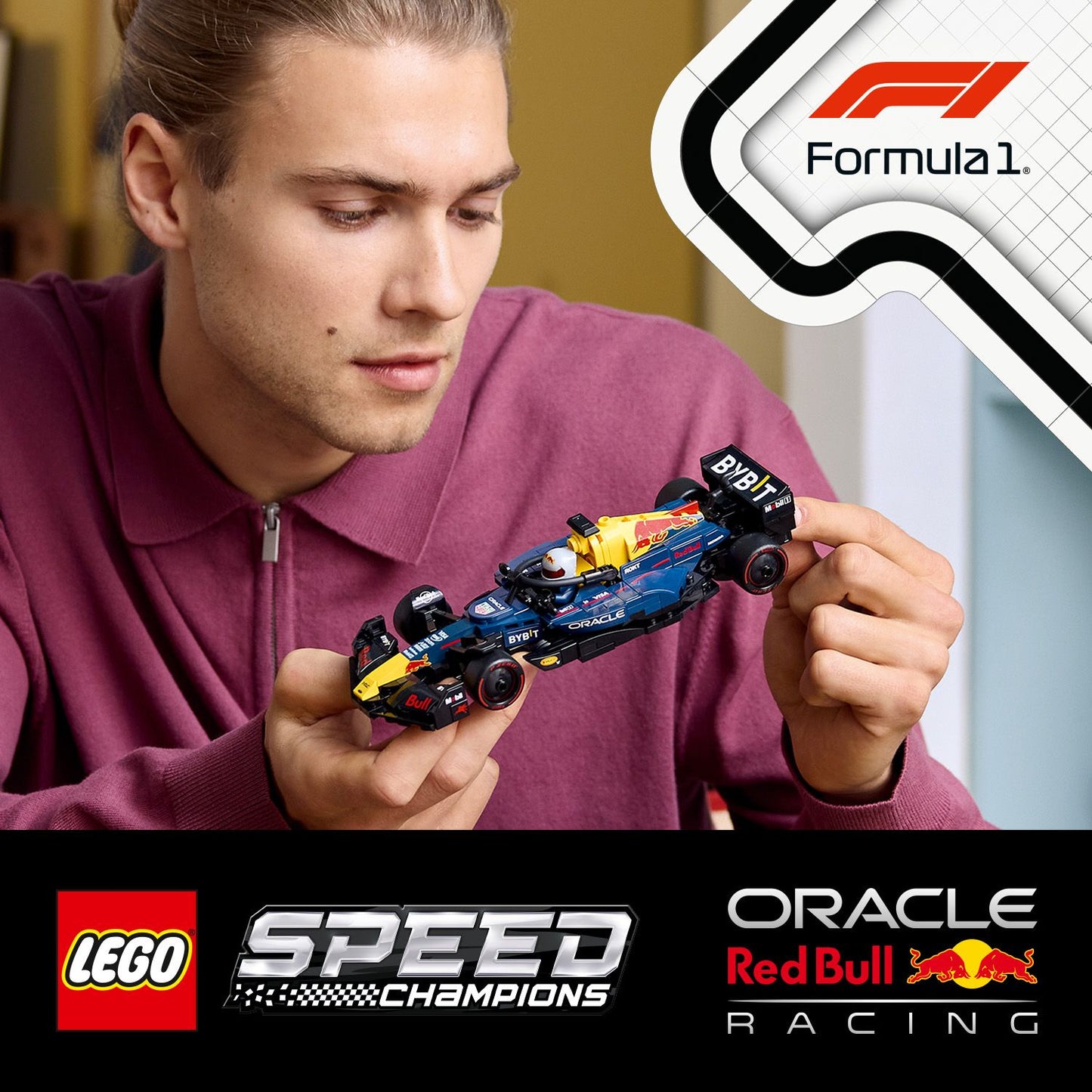 LEGO Red Bull Racing F 1 Formula Max Verstappen 77243 Speedchampions (Delivery: March 1, 2025)