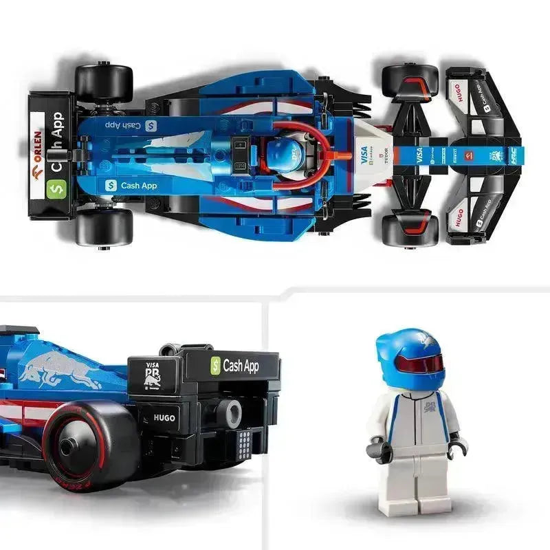 LEGO 77246 Visa Cash App RB, Een blikvanger voor elke Formule 1 verzameling