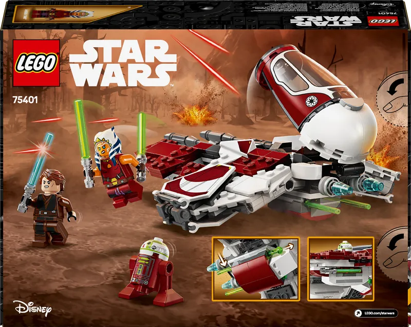 LEGO Ahsoka Tanos Jedi-Abfangjäger 75401 StarWars