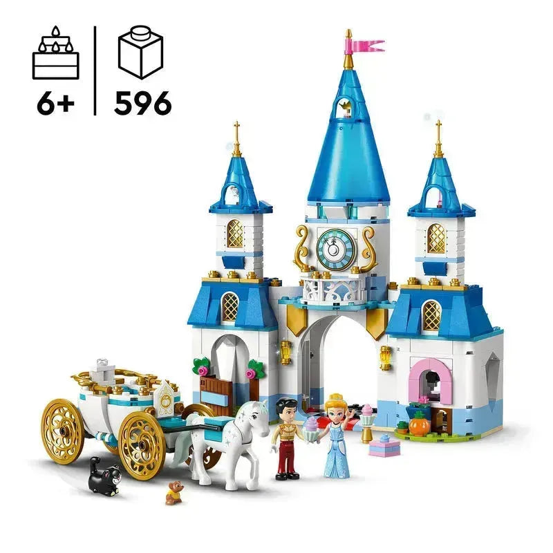 LEGO Cinderella's Castle & Carriage 43275 Disney (Pre-Order: January 2025)