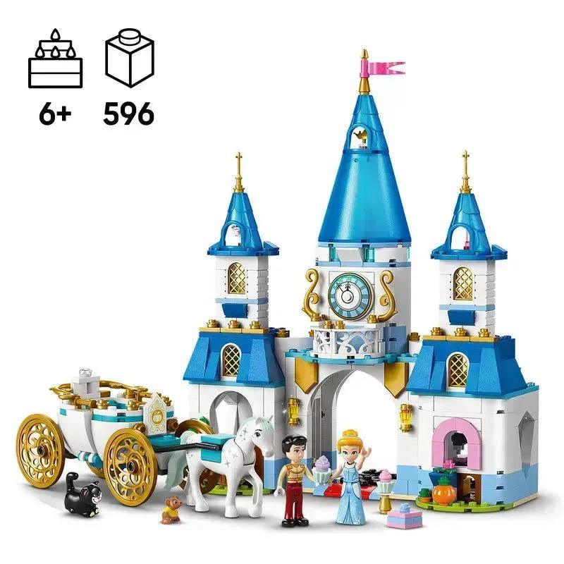 LEGO Cinderella's Castle & Carriage 43275 Disney (Pre-Order: January 2025)