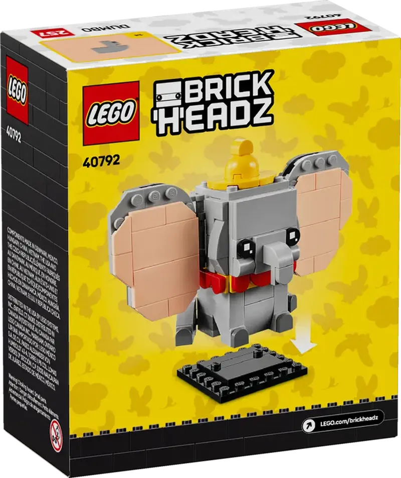 LEGO Dumbo der Elefant 40792 Brickheadz (Nr. 257)
