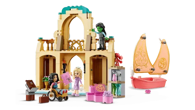LEGO Glinda, Elphaba and Nessarose at Shiz University 75681 Wicked
