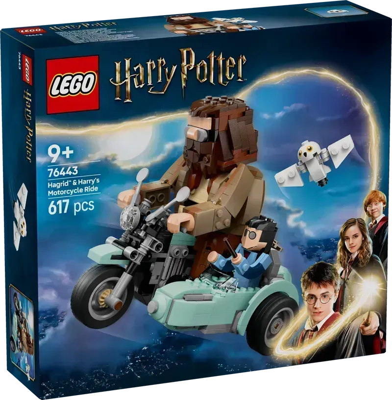 LEGO Hagrid™ & Harry's Motorbike Ride 76443 Harry Potter (Pre-Order: January 2025)