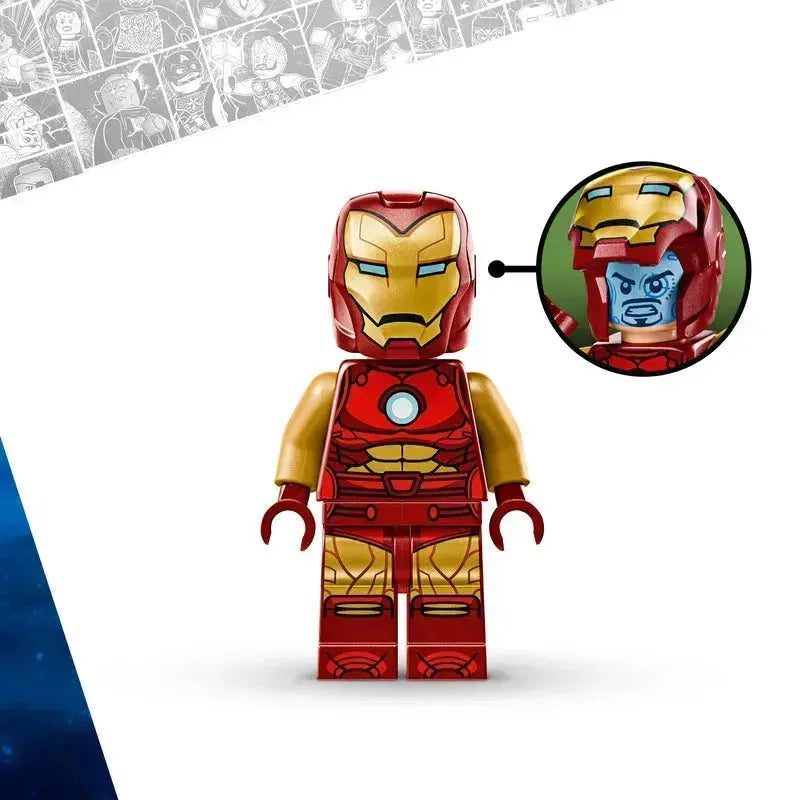 LEGO Iron Man vs Ultron 76307 Superheroes (Pre-Order: January 2025)