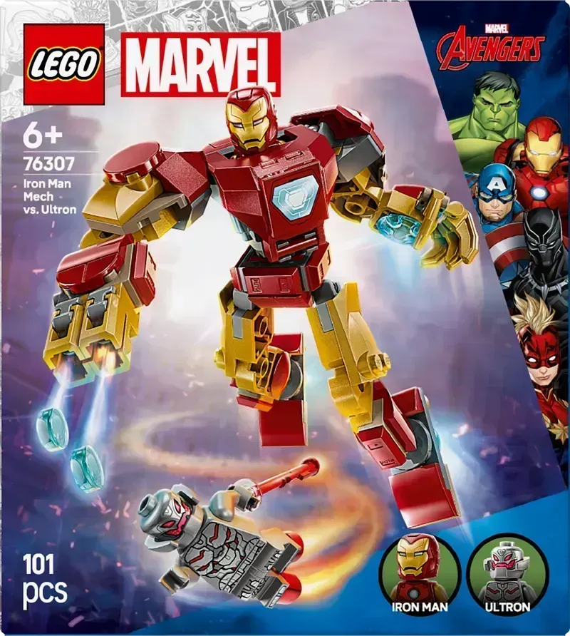 LEGO Iron Man vs Ultron 76307 Superheroes (Pre-Order: January 2025)