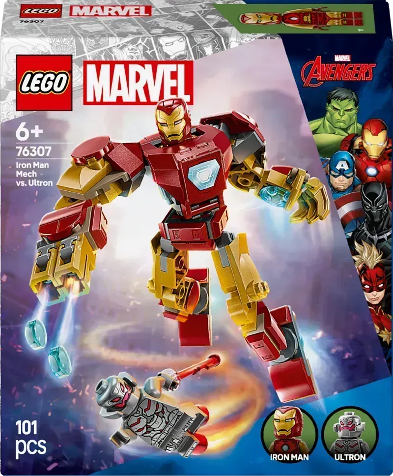 LEGO Iron Man vs Ultron 76307 Superheroes (Pre-Order: January 2025)