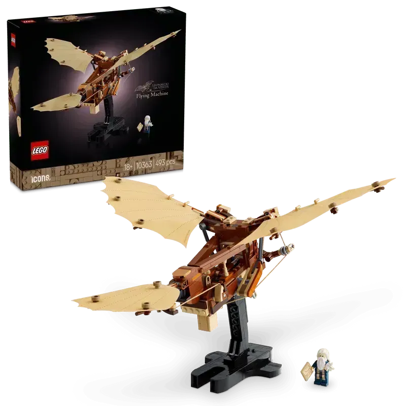 LEGO Leonardo da Vinci's Flying Machine 10363 Icons (Delivery: January 1, 2025)