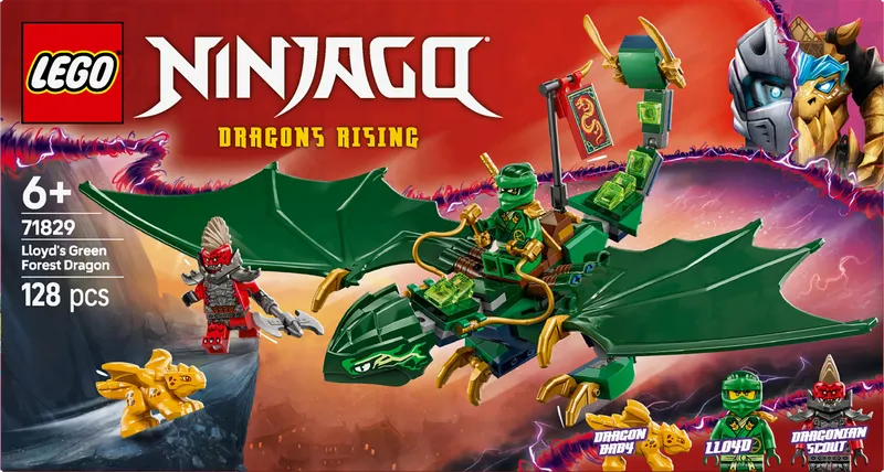 LEGO Lloyds Green Forest Dragon 71829 Ninjago (Pre-order: January 2025)