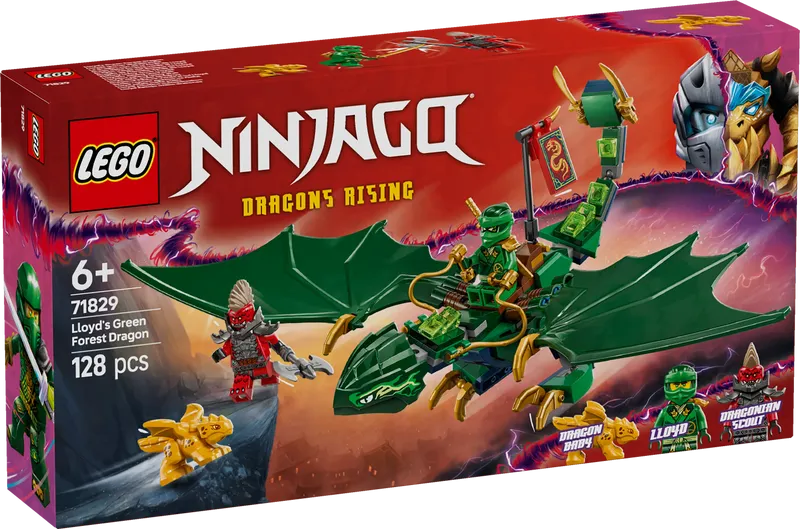 LEGO Lloyds Green Forest Dragon 71829 Ninjago (Pre-order: January 2025)