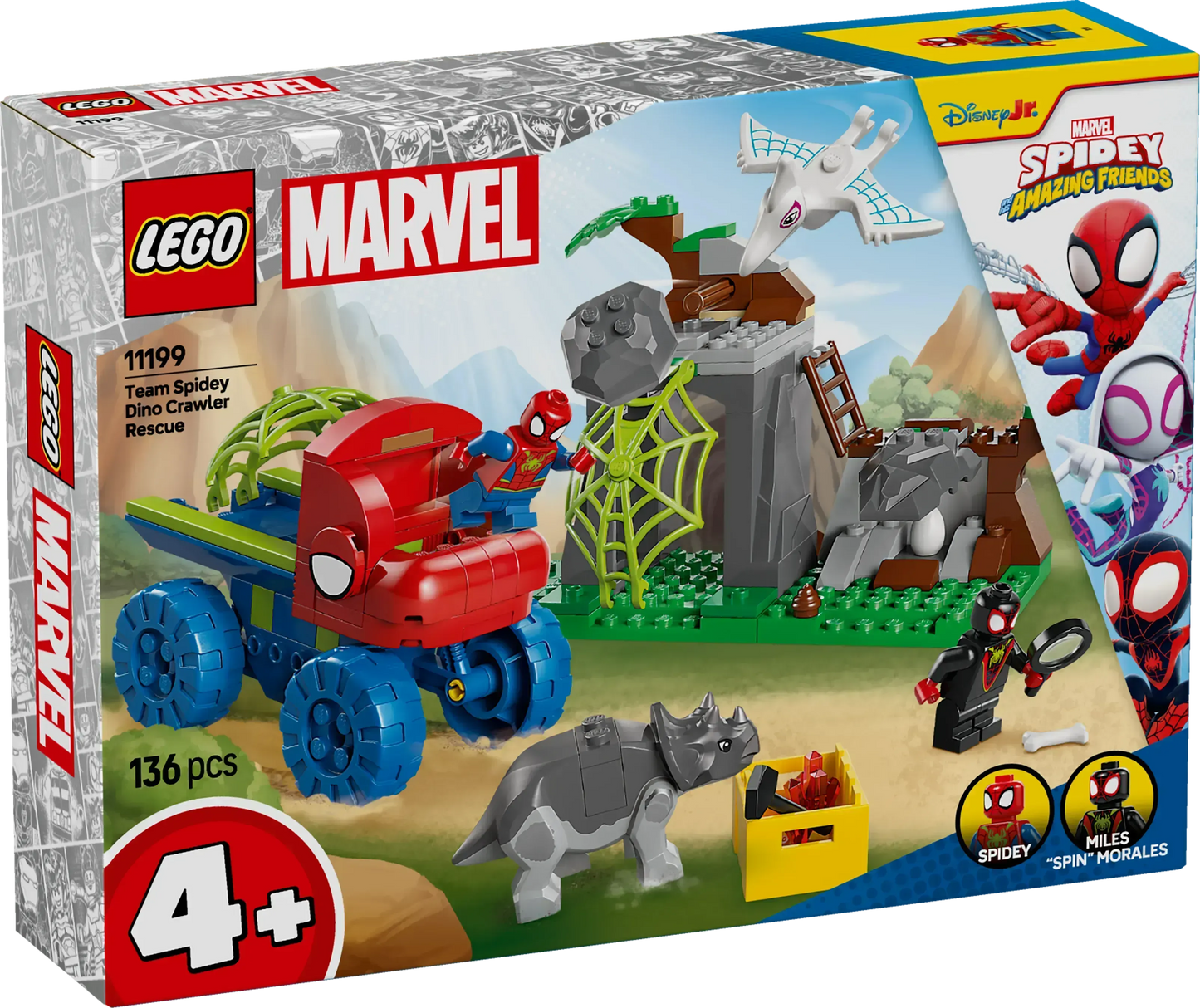 LEGO Dino Truck Rescue 11199 Spiderman (Pre-Order: January 2025)