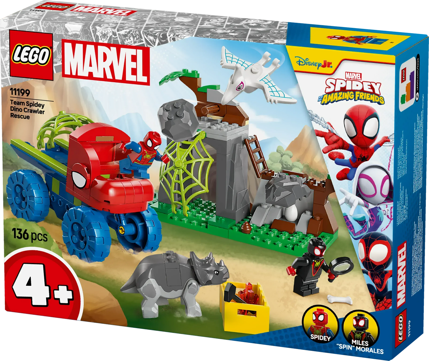 LEGO Dino Truck Rescue 11199 Spiderman (Pre-Order: January 2025)