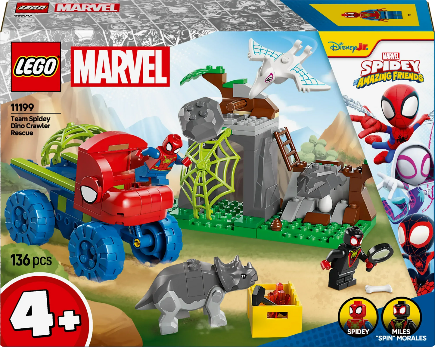 LEGO Dino Truck Rescue 11199 Spiderman (Pre-Order: January 2025)